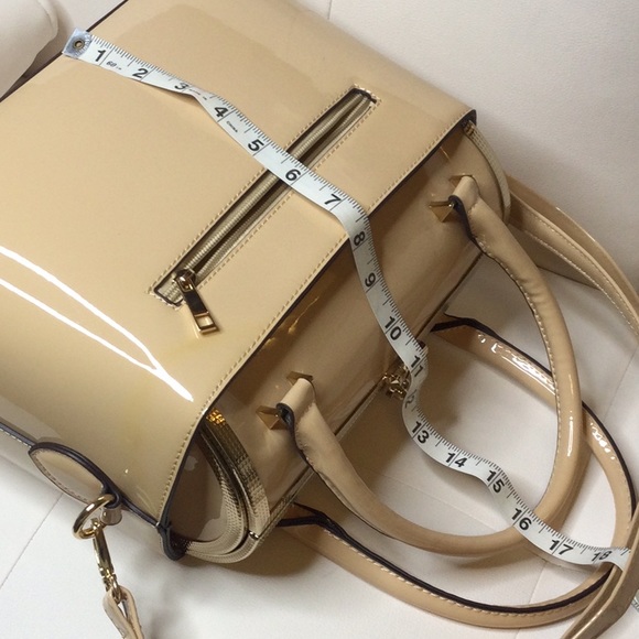 EUC Nude Minimalist Dress/Business Bag - Picture 11 of 16